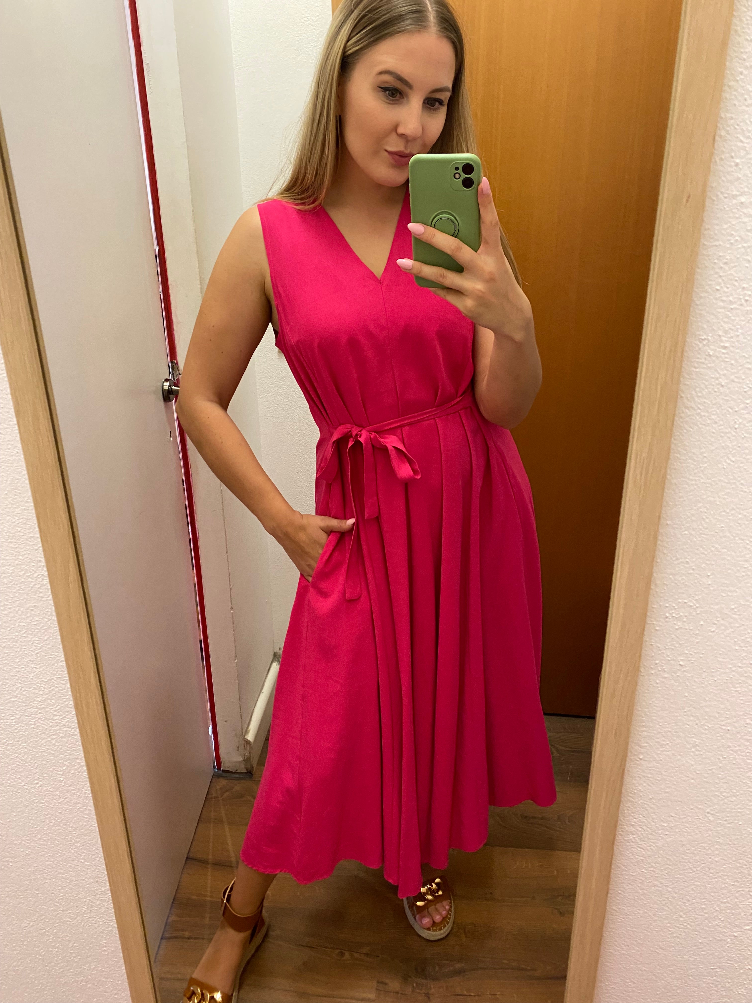 Abito fucsia